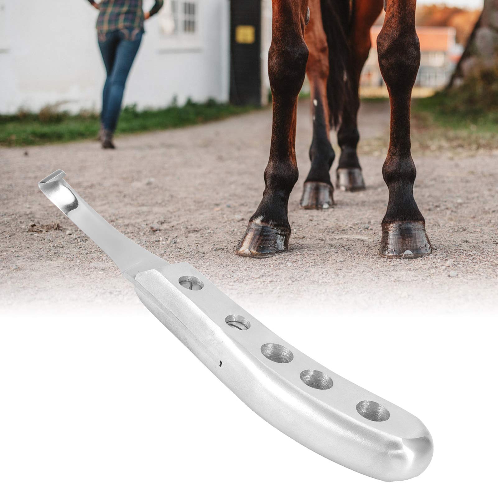 Fdit Hufmesser, Rinder, Zubehör, Hufschneidewerkzeug, Tiere, Trimmer, Esel für Klinge für Esel, Hufschneideaufsatz, Tiergesundheitsbedarf (einschneidig rechts)