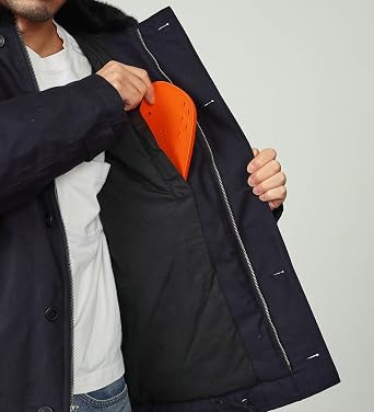 Alpha Industries バイクウェアバイク用 N-1 デッキジャケット プロテクター付きメンズ