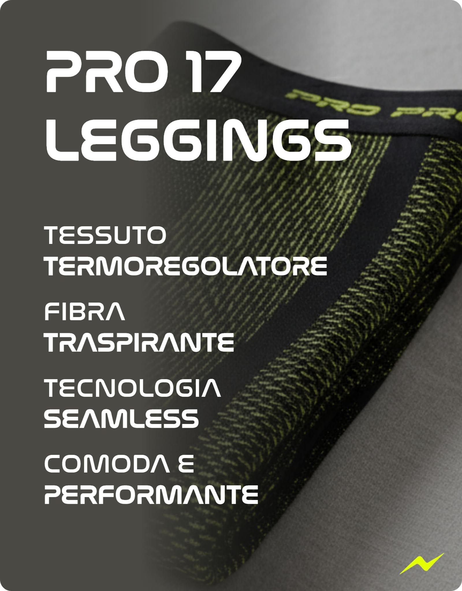 PRS Pantaloni Termici Uomo Elasticizzati - Calzamaglia Termica Uomo - Abbigliamento Uomo - Leggins Termici per Running, Palestra, Sport