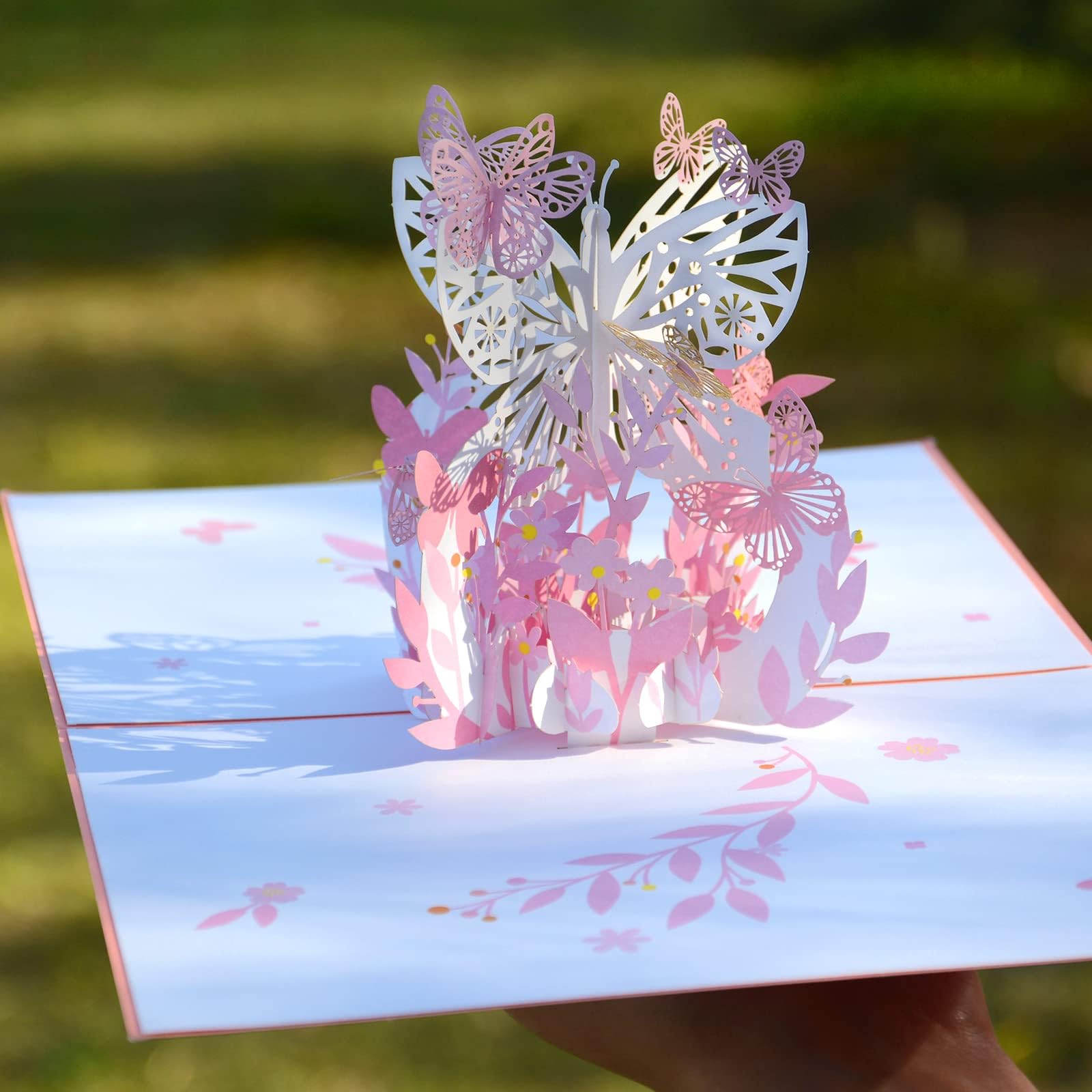 Amazon 紅葉のグリーティングカード 誕生日カード ポップアップバースデーカード 3D立体的紅葉カード 秋の挨拶 先輩へのお礼 恩師へ