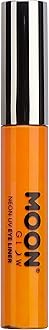 Moon Glow - Neon UV Eye Liner 10ml Orange– Glows brightly under UV Lighting!