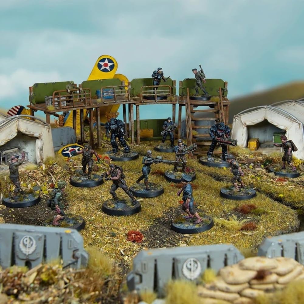 Modiphius, Fallout: Miniatures - Brotherhood of Steel Core Box, Blue, 32mm - Image 3