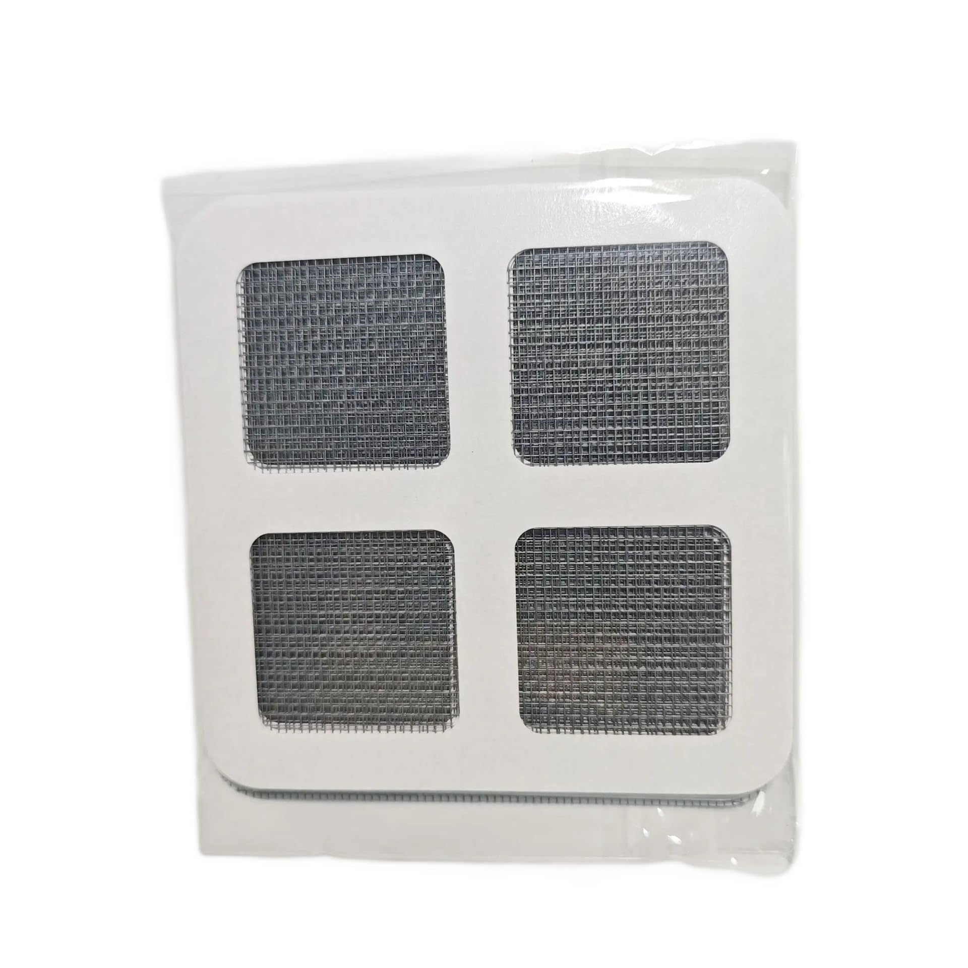 Paquete de 10/20 adhesivos de malla para desagüe de ducha de 4 x 4 pulgadas para baño (3 piezas)