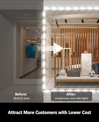 Miniatura 4 de Luces LED de ventana para tienda luces LED para negocios módulo LED luces decorativas para tienda 12 V 5050 luces LED para publicidad letreros LED