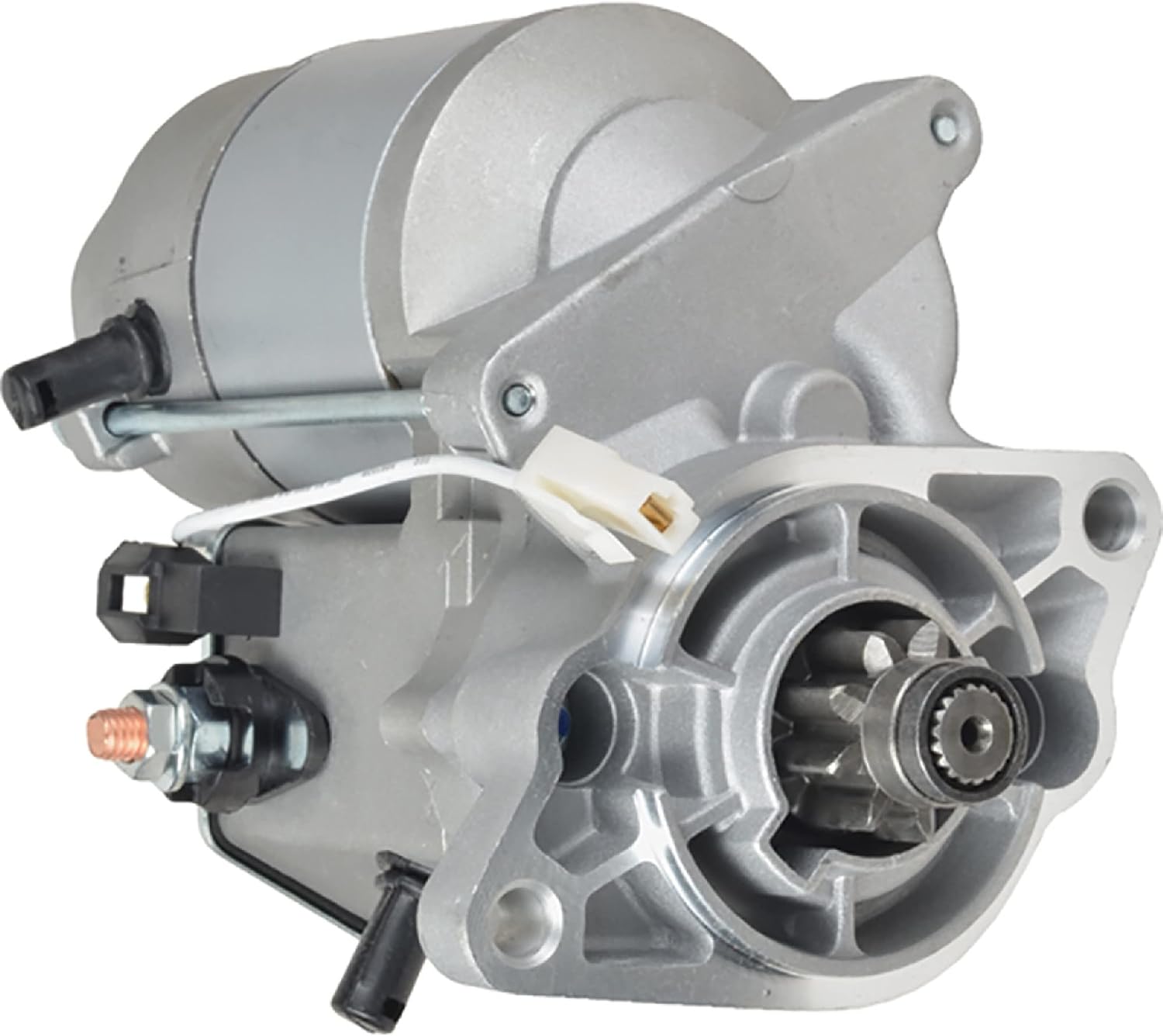 Starter Compatible with/Replacement for 12V 9T Cw Osgr Denso Ra, 1.4Kw Bobcat B200 2002-2003 D1105 Turbocharged