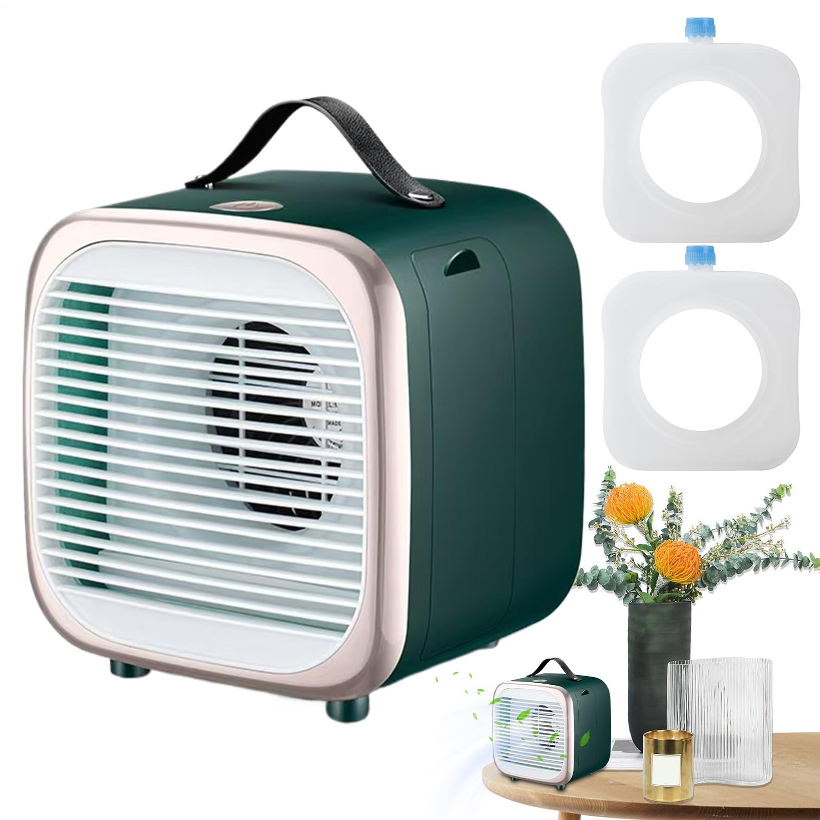 Petit ventilateur de bureau portable et puissant pour maison et chambre