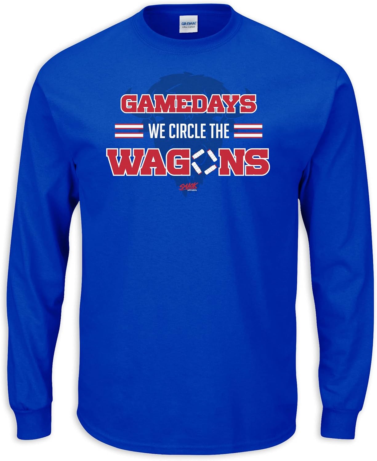 Gamedays Long Sleeve Shirt for Pro Football Fans (SM-5XL) : Sports & Outdoors