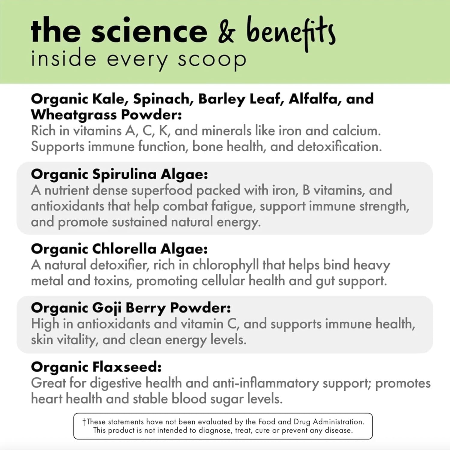 BOWMAR NUTRITION Greens, Alkalizing Superfood Blend, Clean Energy and Vitality Booster, Made with 13 Fruits and Vegetables (11.9oz, Berry) - Image 3