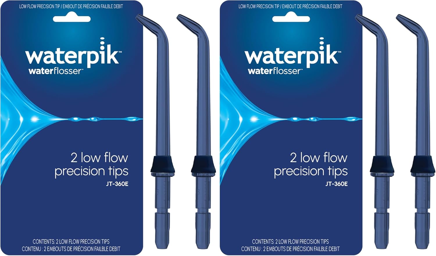 Waterpik Low Pressure Jet Tip, JT 360E (Pack of 2)