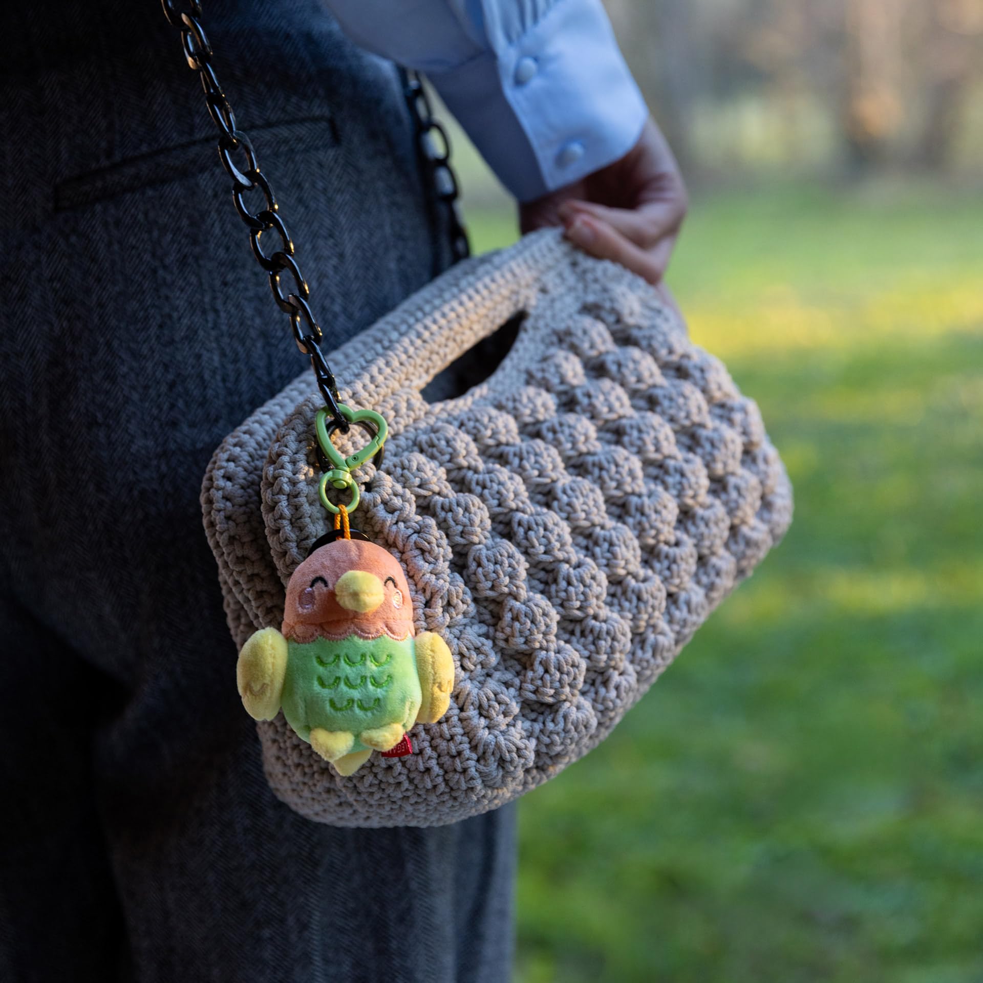 Image secondaire de Set de 2 Porte-clés en Peluche Ultra Douce - Édition Limitée Saint-Valentin