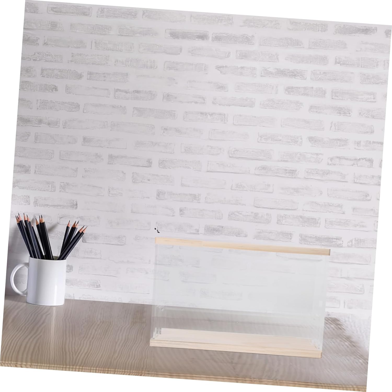 Tiered Flyer Display Riser Multi-functional Display Rack Peg Board Sturdy Mall Stand