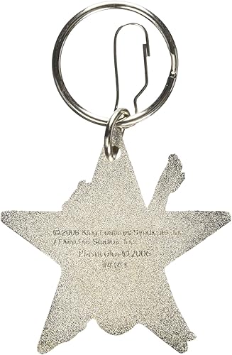 Miniatura 2 de Plasticolor -004143R01 Llavero esmaltado Betty Boop estrella, rojo y negro