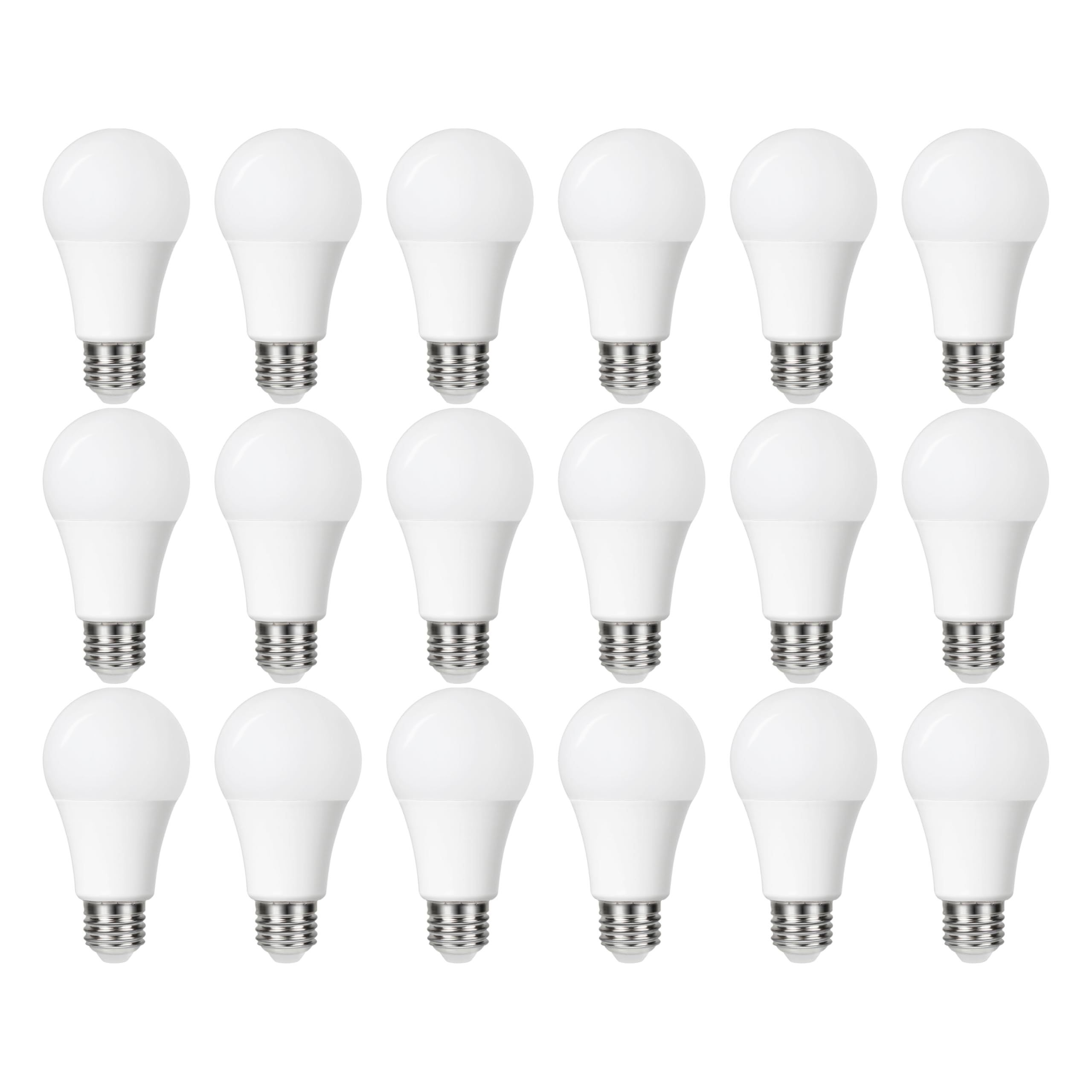 LEXMAN - 18er-Set LED-Lampen - 18 x LED Glühbirnen E27-1521 LM - 11,2W entsprechend 100W - Ø 60 mm - 2700K - Warmweiß
