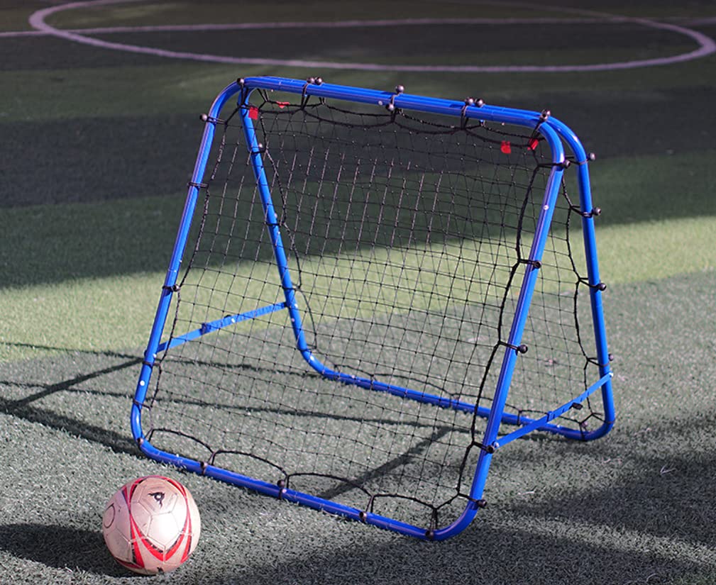 Rete da allenamento per calcio a doppia faccia, rete da rimbalzo professionale, porta da calcio, bersaglio per calcio, gioco per insegnare ai bambini, rete da rimbalzo regolabile di qualità premium