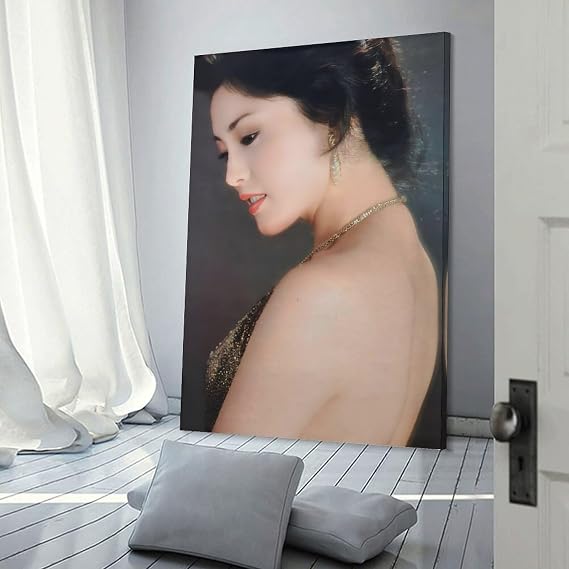 松坂慶子女優の美しいセクシーなポスター 19 壁アート プリント リビング 寝室 ダイニングルーム バスルーム ホーム装飾24x36inch60x90cm