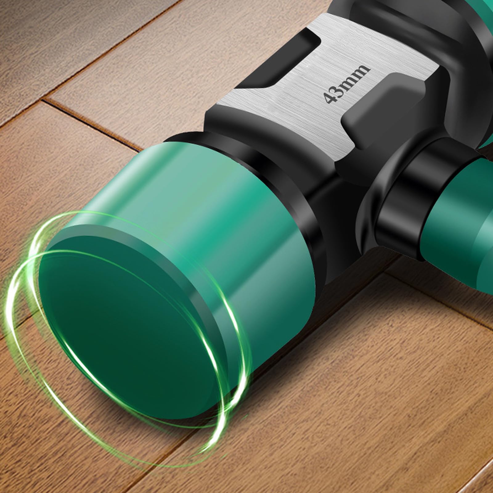Martillo de goma ergonómico multifuncional antivibración, profesional