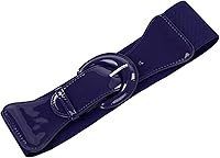 Vista 14 de GRACE KARIN Cinturón de cincha elástico ancho para mujer, cinturón vintage con hebilla gruesa de 3 pulgadas, S-XXXXL