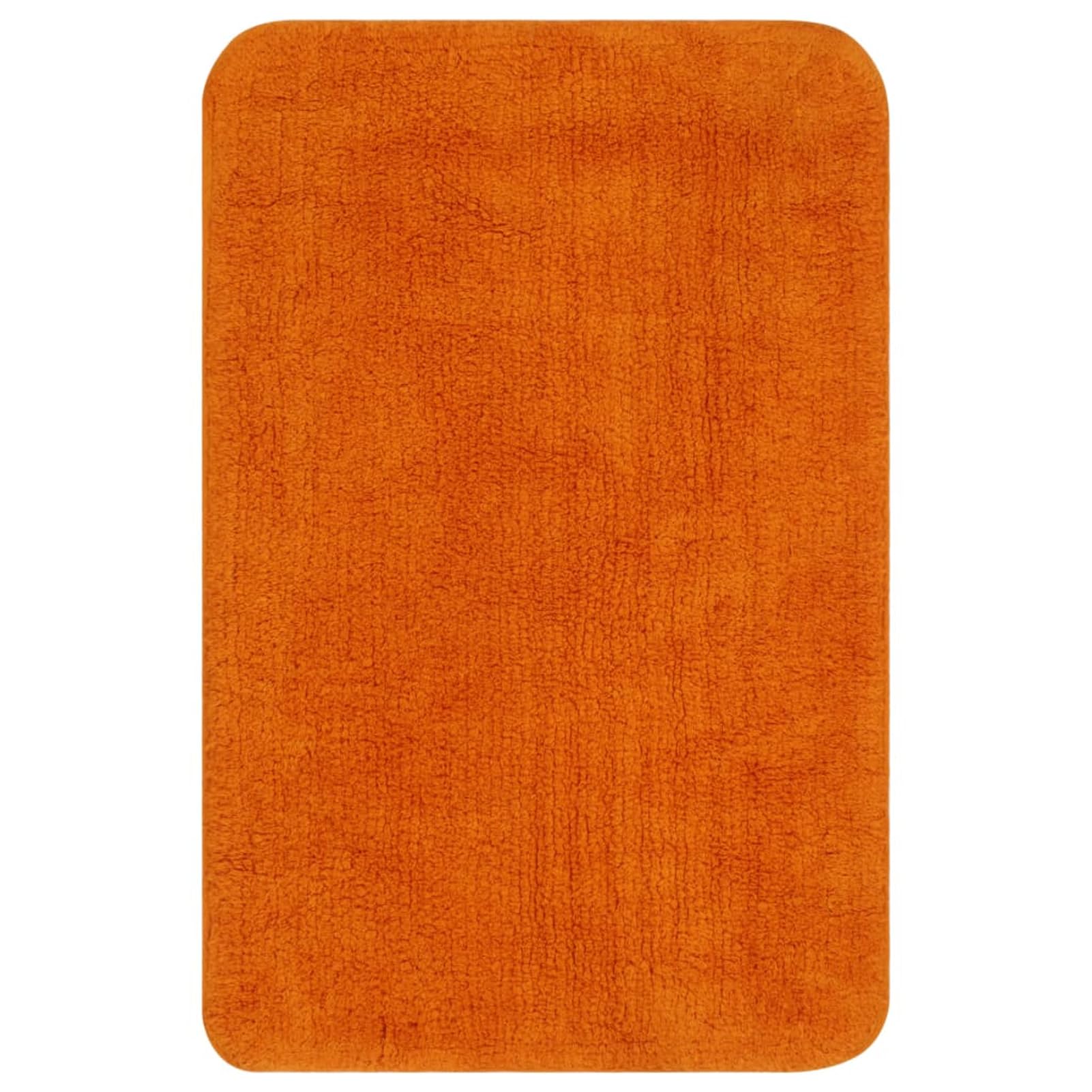Gecheer Tappetini per Bagno, Set 3 Pezzi Tessuto Morbido Antiscivolo Cotone, Tappeto Doccia Pedana Copriwater per Famiglie e Anziani
