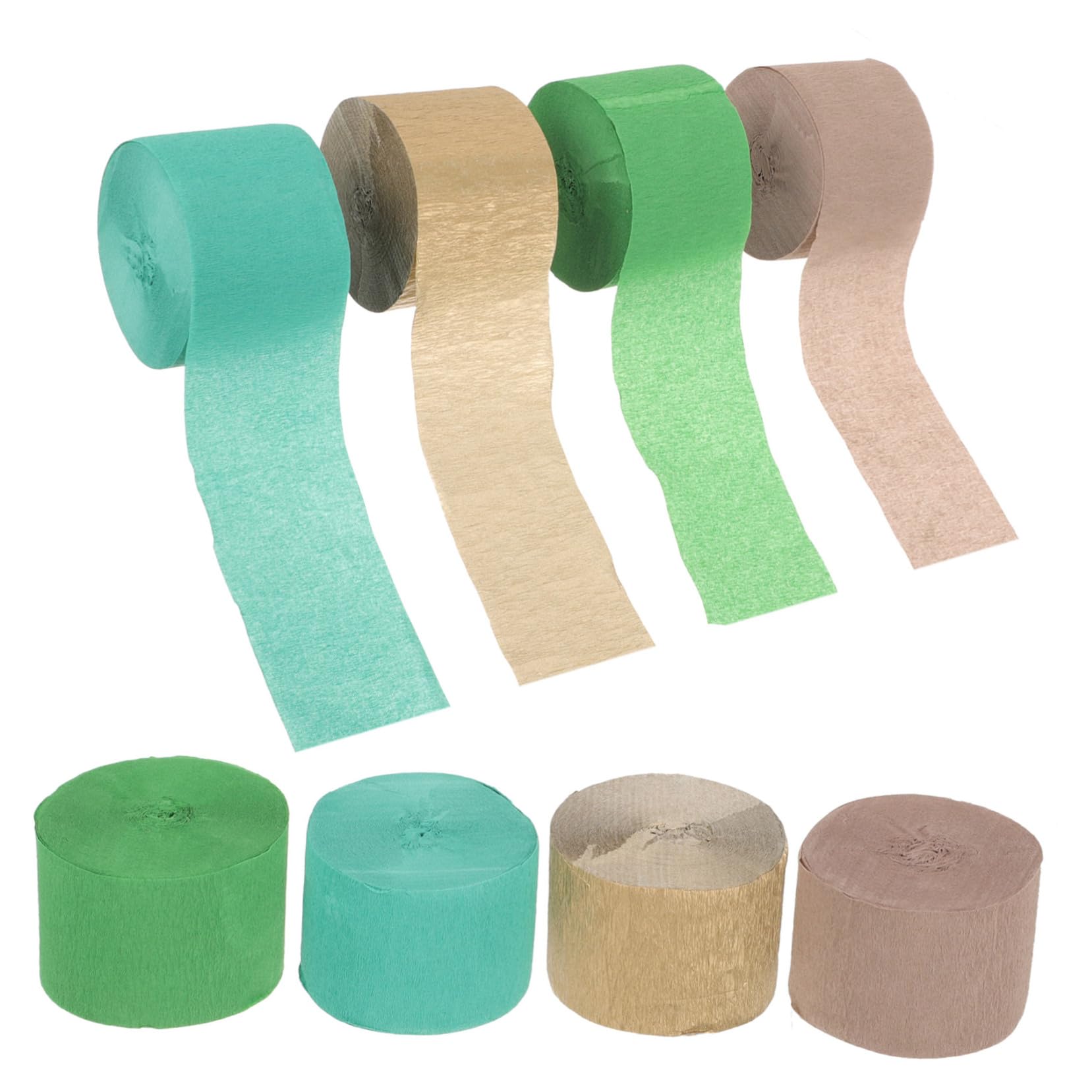 SEWACC 40rouleaux Décorations Papier Crépon Pour Fête Accessoires De Décorations Anniversaire Mariage Parfait Pour Arrière-plans Et Fleurs Papier