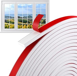 DECOHS 33 Ft Peel and Stick Window Grid Inserts - Flexible TPE Trim Molding for Windows, Doors & Easy Home Decor