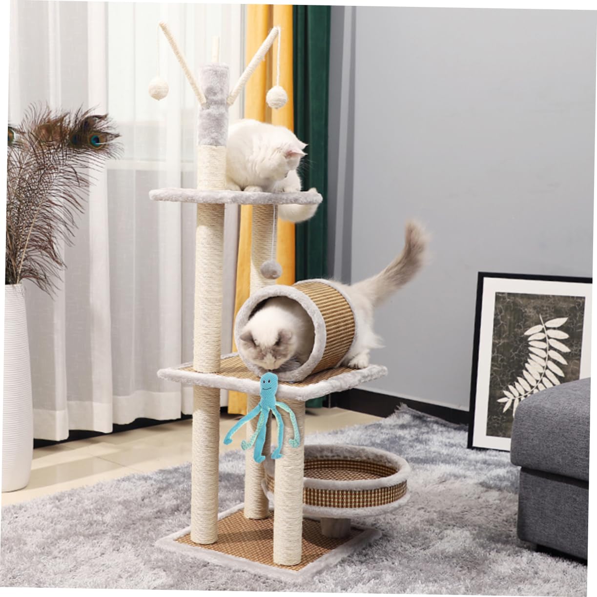 minkissy 3 Stücke Hund Quietsche Spielzeug Plüsch Octopus Pet Interaktive Liefert Werkzeug Für Hunde Übung