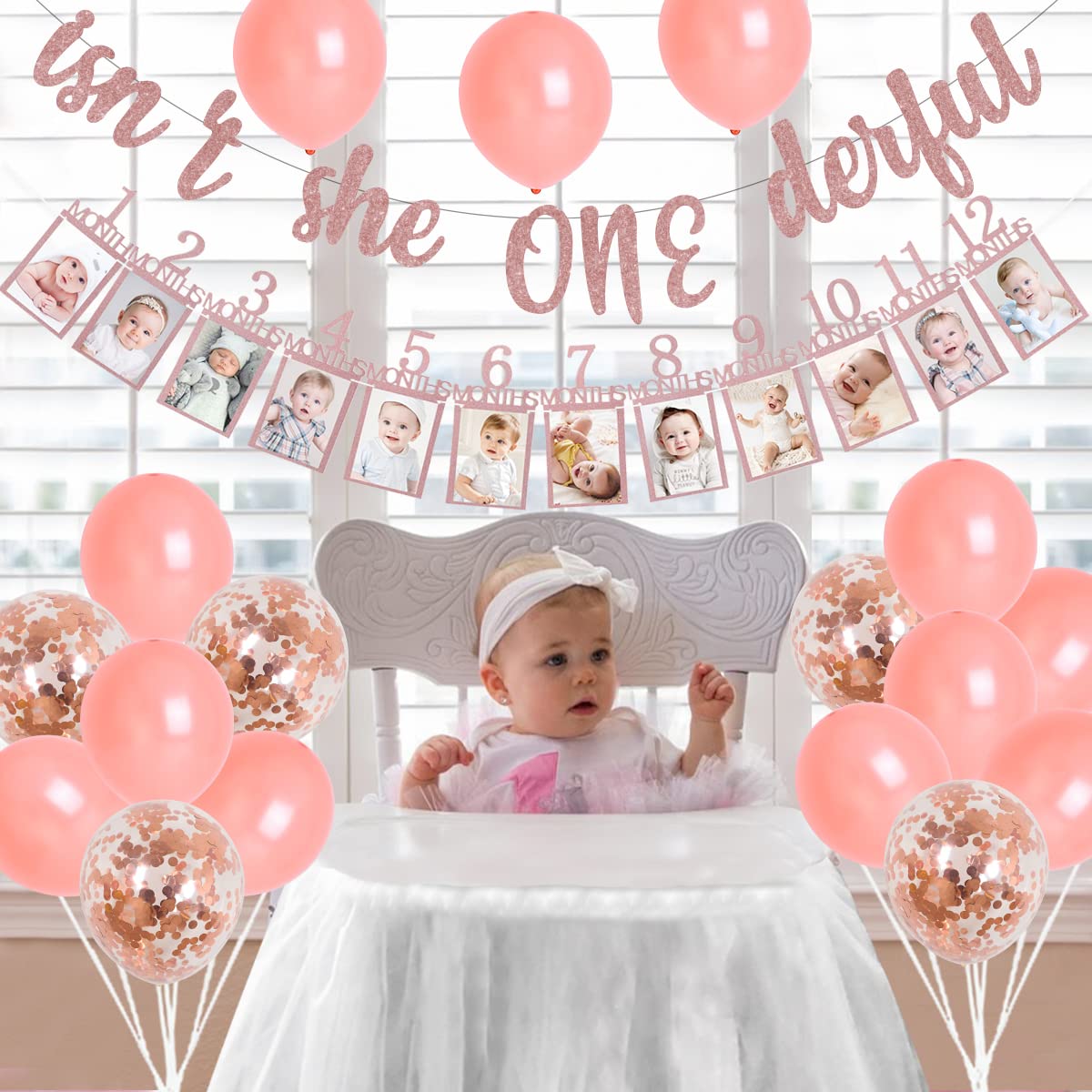 Isn't She Lovely Isn't She Onederful Banner Decorations, Boho...