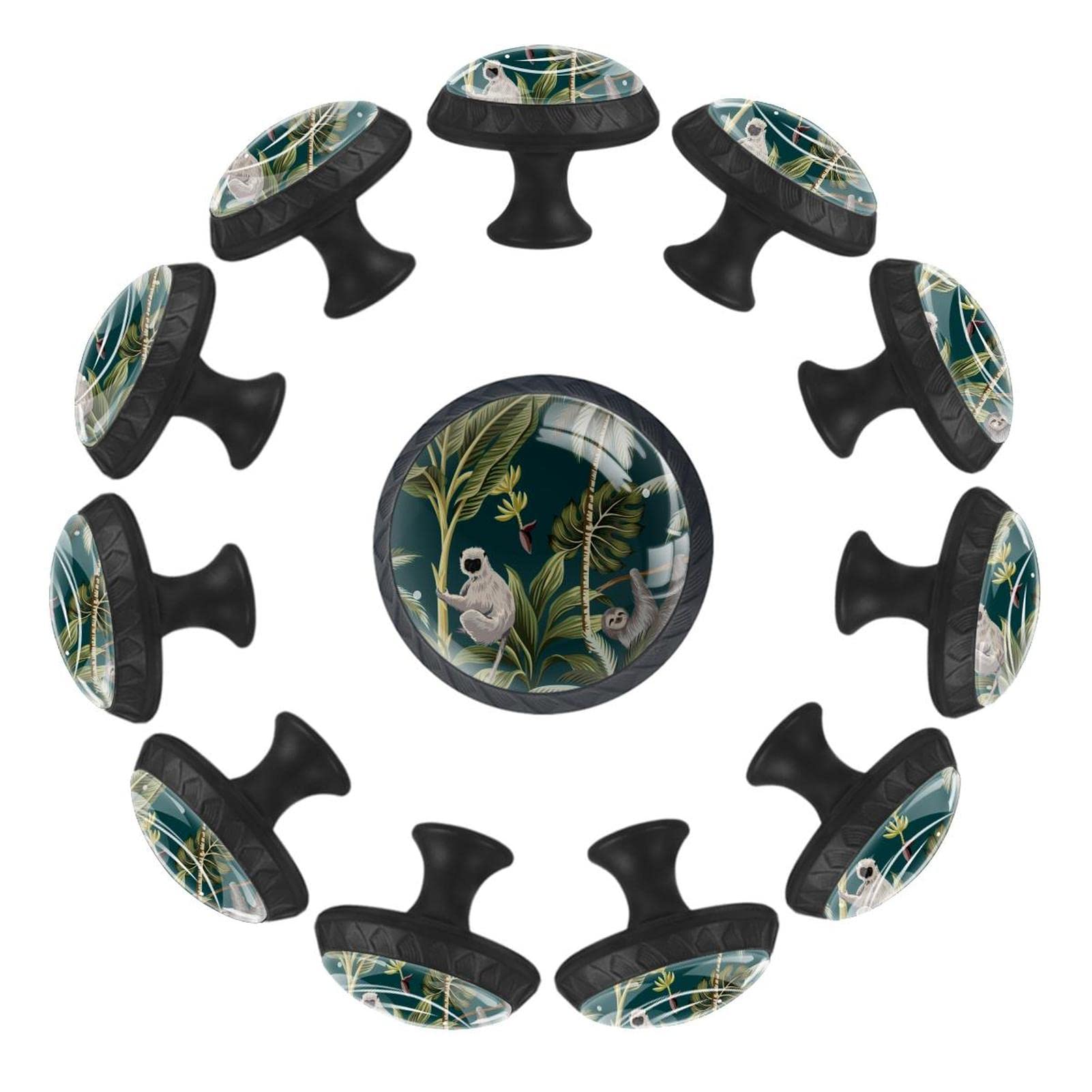 Boutons de commode lot de 12 et poignées pour armoires et tiroirs