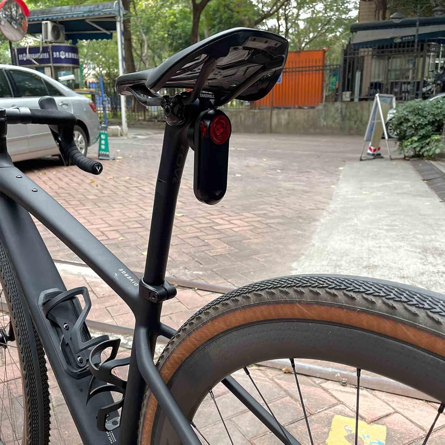 takewell bicycle saddle seat post mount for garmin varia rear view radar light compatible for rtl500 rtl510 rtl515 rvr315 aluminum alloy mount ho