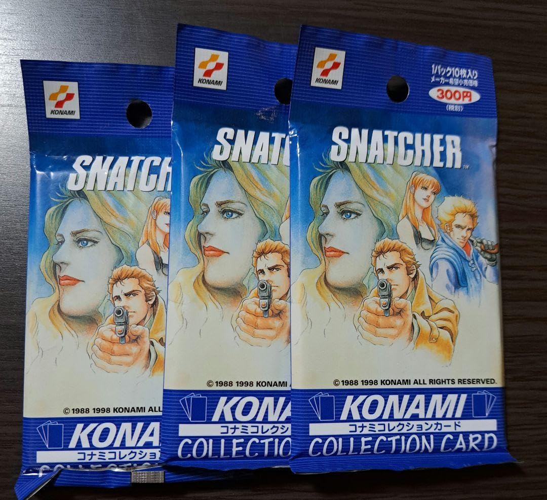 KONAMI SNATCHER Trading Card コナミ スナッチャー