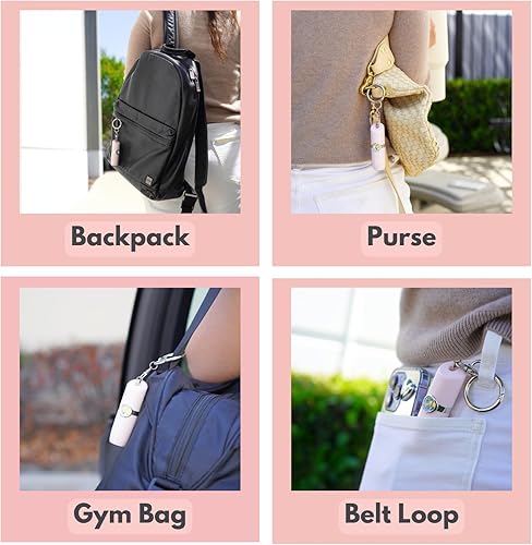 Miniatura 6 de Securityman Alarma de seguridad personal para mujer Llavero de autodefensa (sirena de 130 dB más fuerte y luz estroboscópica SOS) dispositivo de