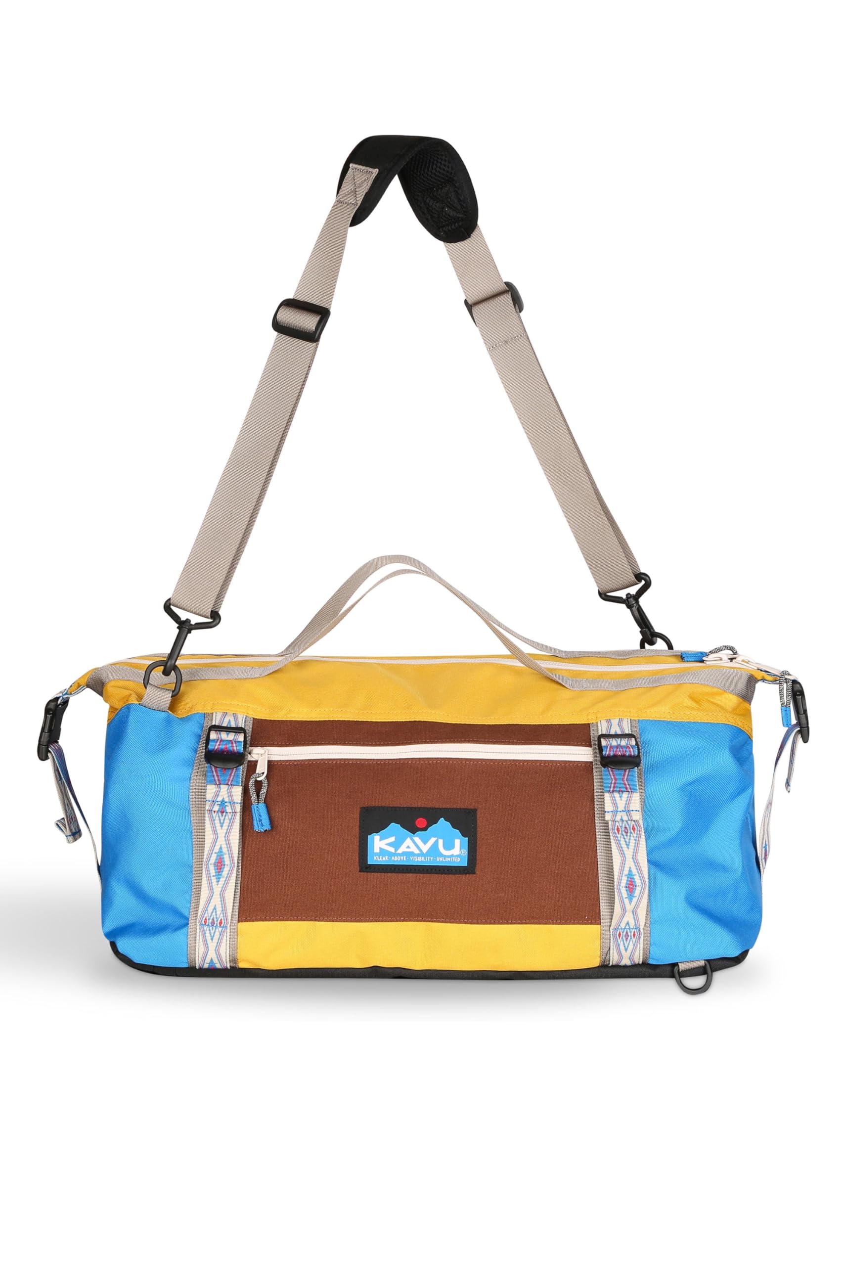 KAVU Little Feller Duffle Bag Convertible Backpack With Detachable Shoulder Straps