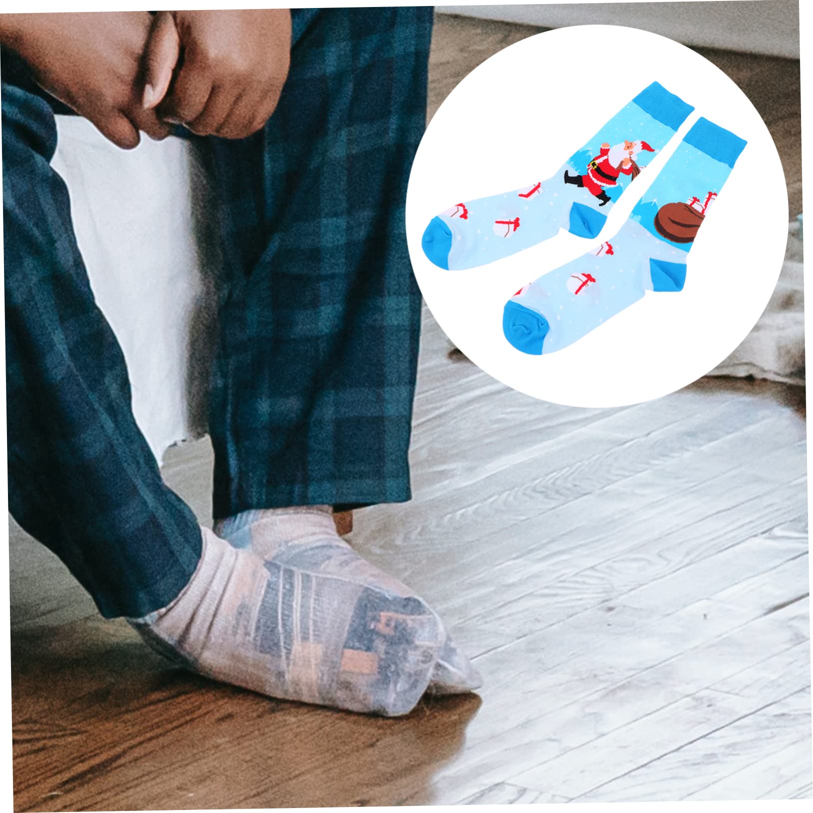 OUNONA 8paare Weihnachtliche Socken Mittelhohe Cartoon Design Socken Für Winter Als Für Und