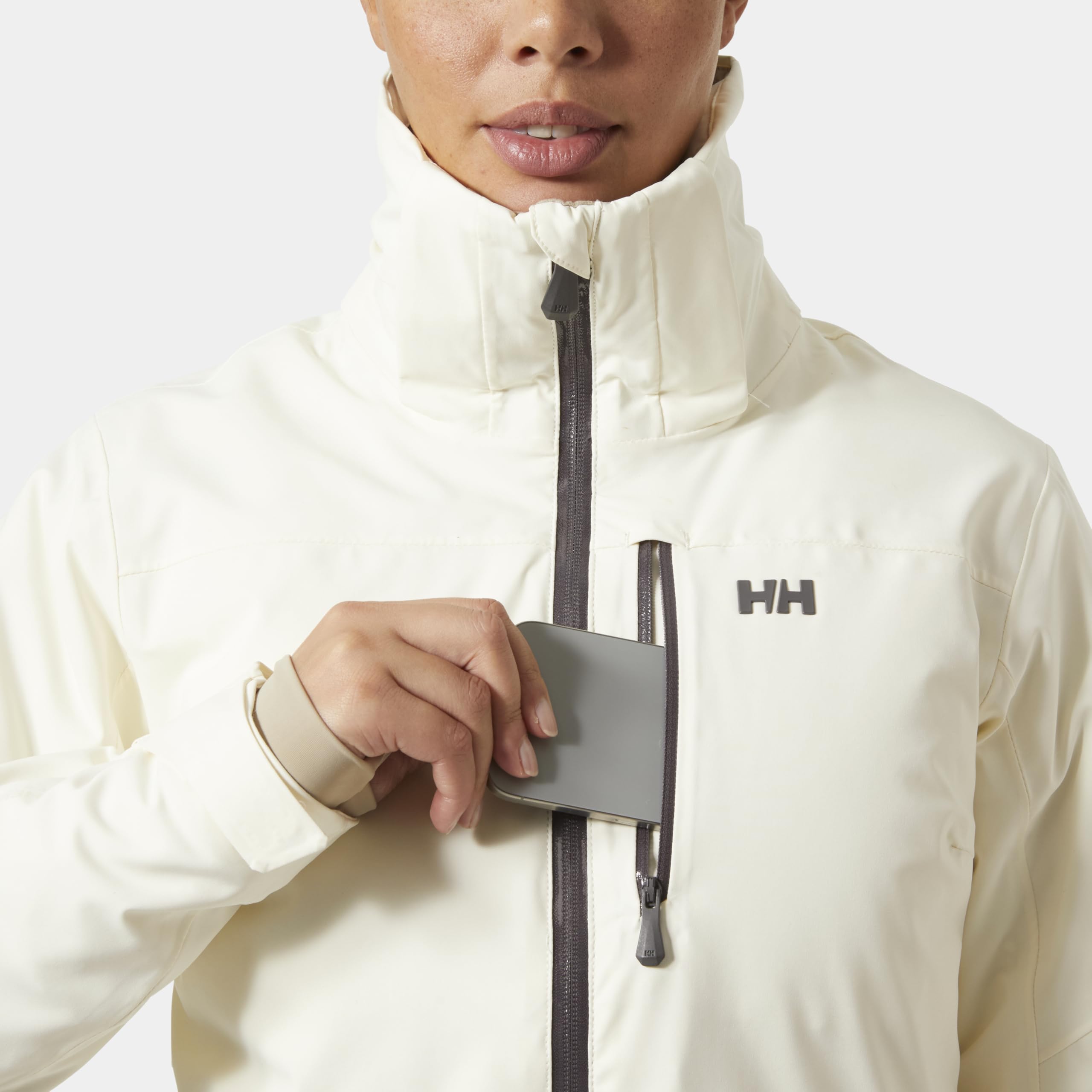 Amazon.com : Helly-Hansen Women's Alphelia Ski Jacket, 047 Snow