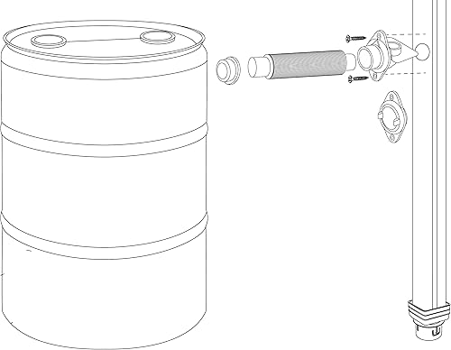 Miniatura 2 de 2 kits de barril de lluvia  EarthMinded  Kits de barril de lluvia EarthMark para barriles de lluvia DIY utilizando tu contenedor (con brocas) (se
