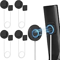 Vista 13 de Soporte magnético para control remoto de 6.5 pies, paquete de 3 correas elásticas para control remoto con correa ajustable e imanes dobles N52