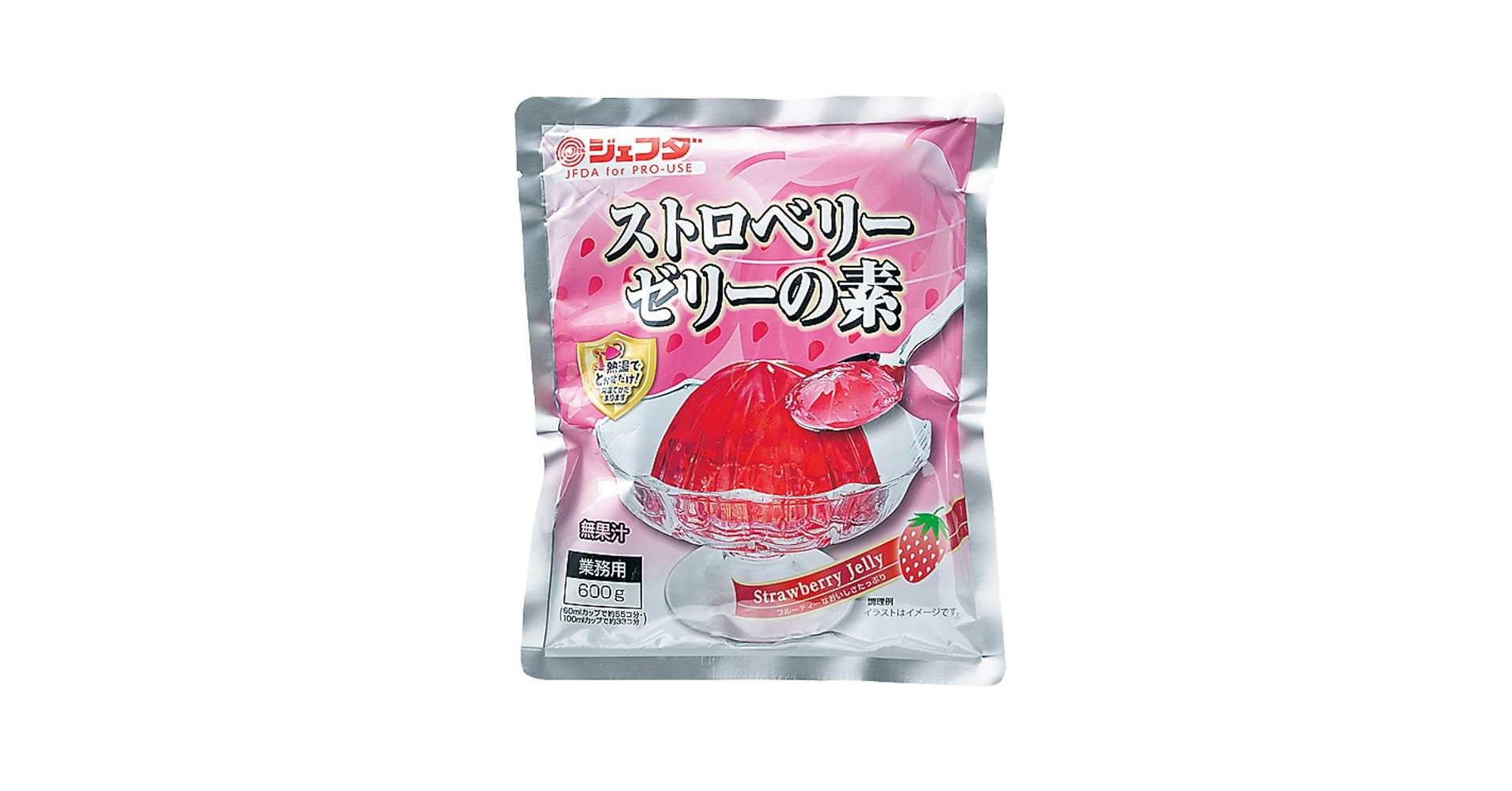 Amazon.co.jp: JFDA ストロベリー ゼリーの素 600g 常温 : 食品