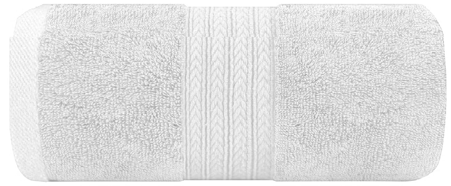WovenWonder Luxury Bath Towels 800-GSM Super Soft 100% Egyptian Cotton Towel Set Hotel Quality & Highly Absorbent Towels 70x120cm (1, White)