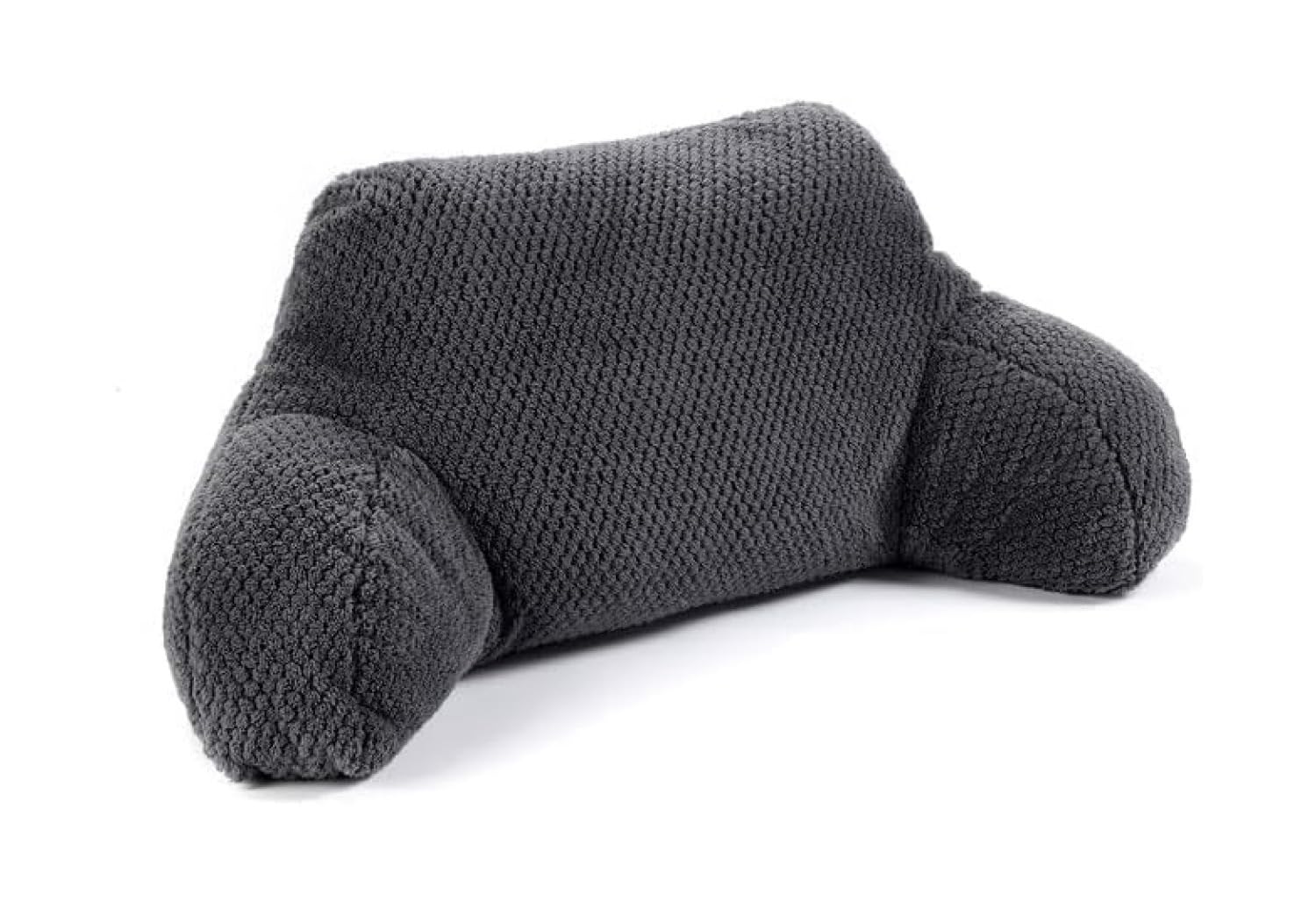Downland  Grey Waffle Cuddle Cushion, Sports Direct