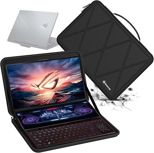 Miniatura 8 de Smatree Funda rígida para portátil ASUS de 16 pulgadas para ASUS VivoBook Pro 16X, ASUS ROG Strix Scar de 16 pulgadas 2023, funda para portátil ASUS