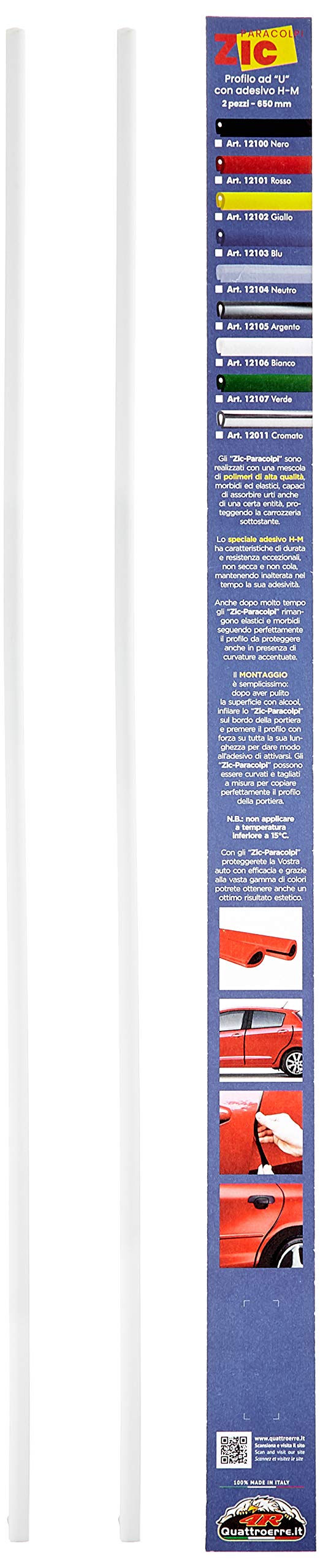 Protective Seal Profiles for Car, White, 650 mm