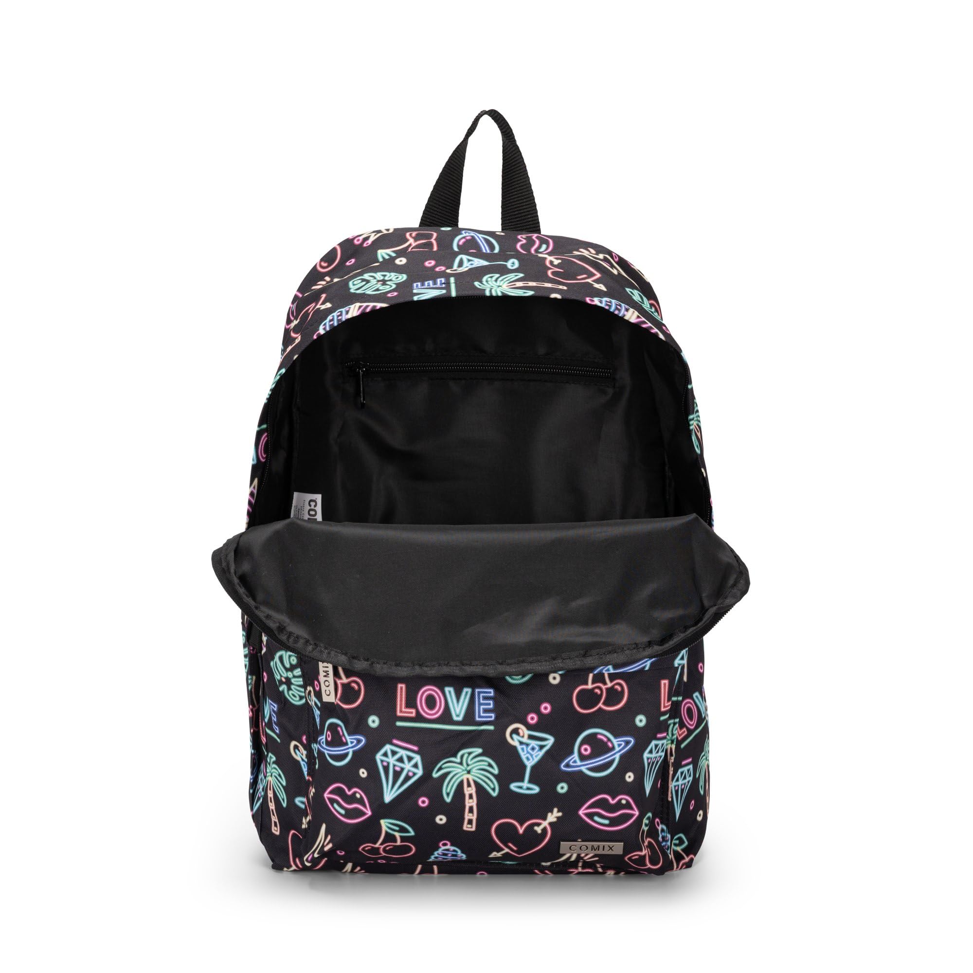 COMIX, ZAINO AMERICANO ALLOVER CAMO MESH Unisex-Bambini e ragazzi, M