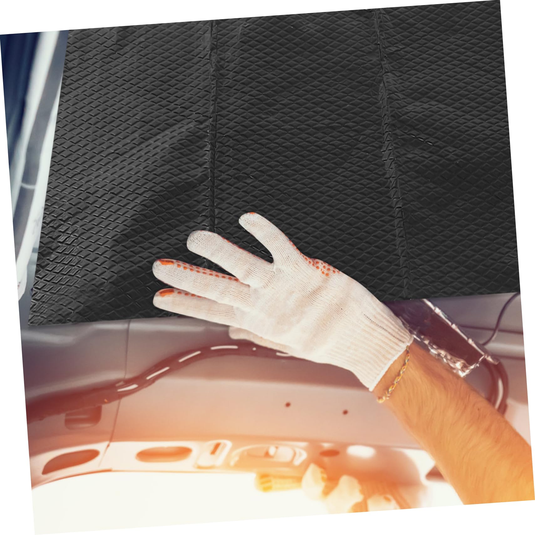 Insonorizzante Per Auto Antivibrazione Isolante e Fonoassorbente Facile Installare Assorbe Rumori Per Silenzioso e