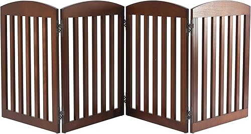 Miniatura 13 de SPIRICH Puerta para perros extra ancha de 120" y 28" de alto para interiores, puertas para perros para marcos de puertas, escaleras, la casa, puerta