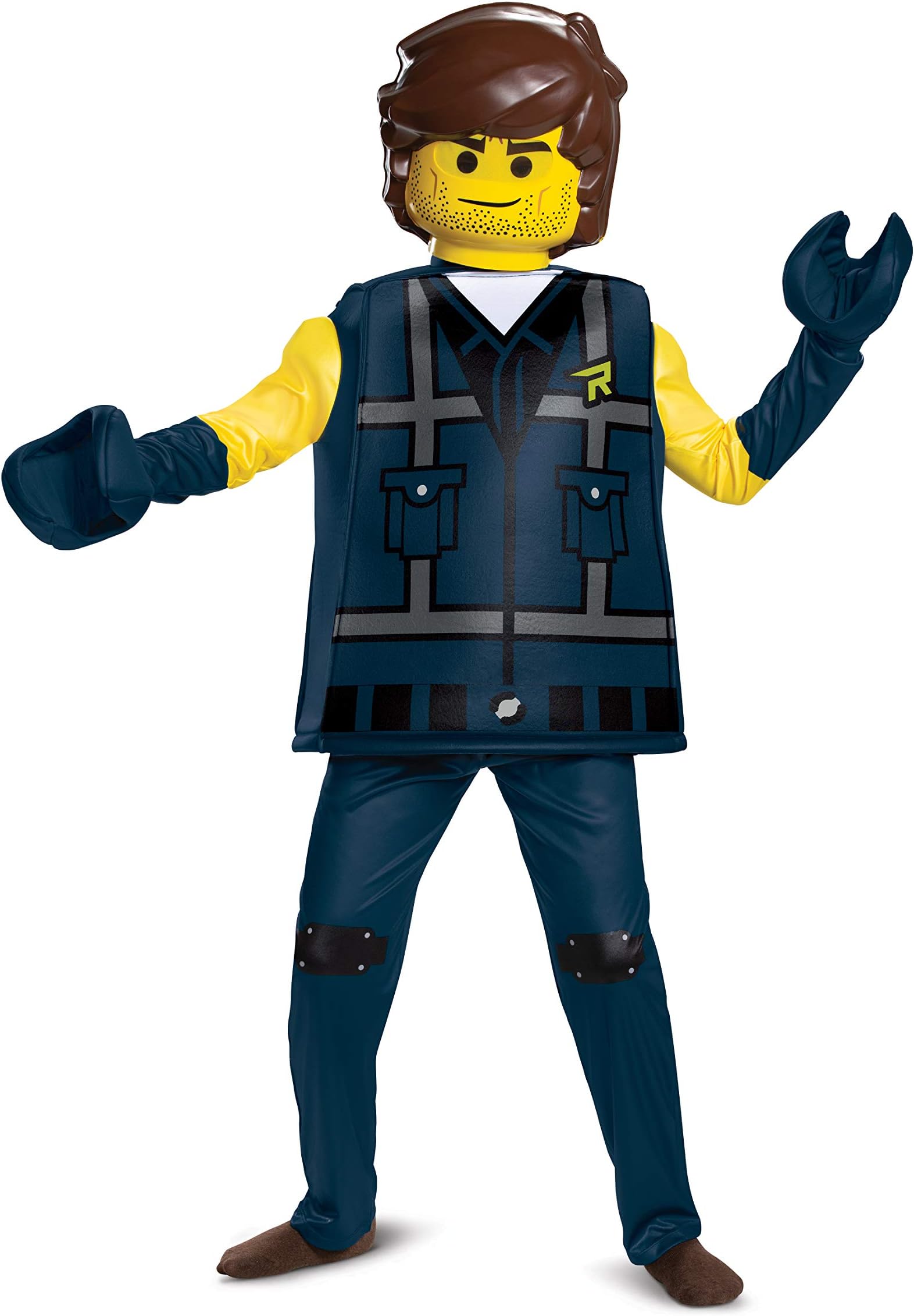 DisguiseCostume Rex Dangervest Lego Movie 2 Deluxe Boys' Costume