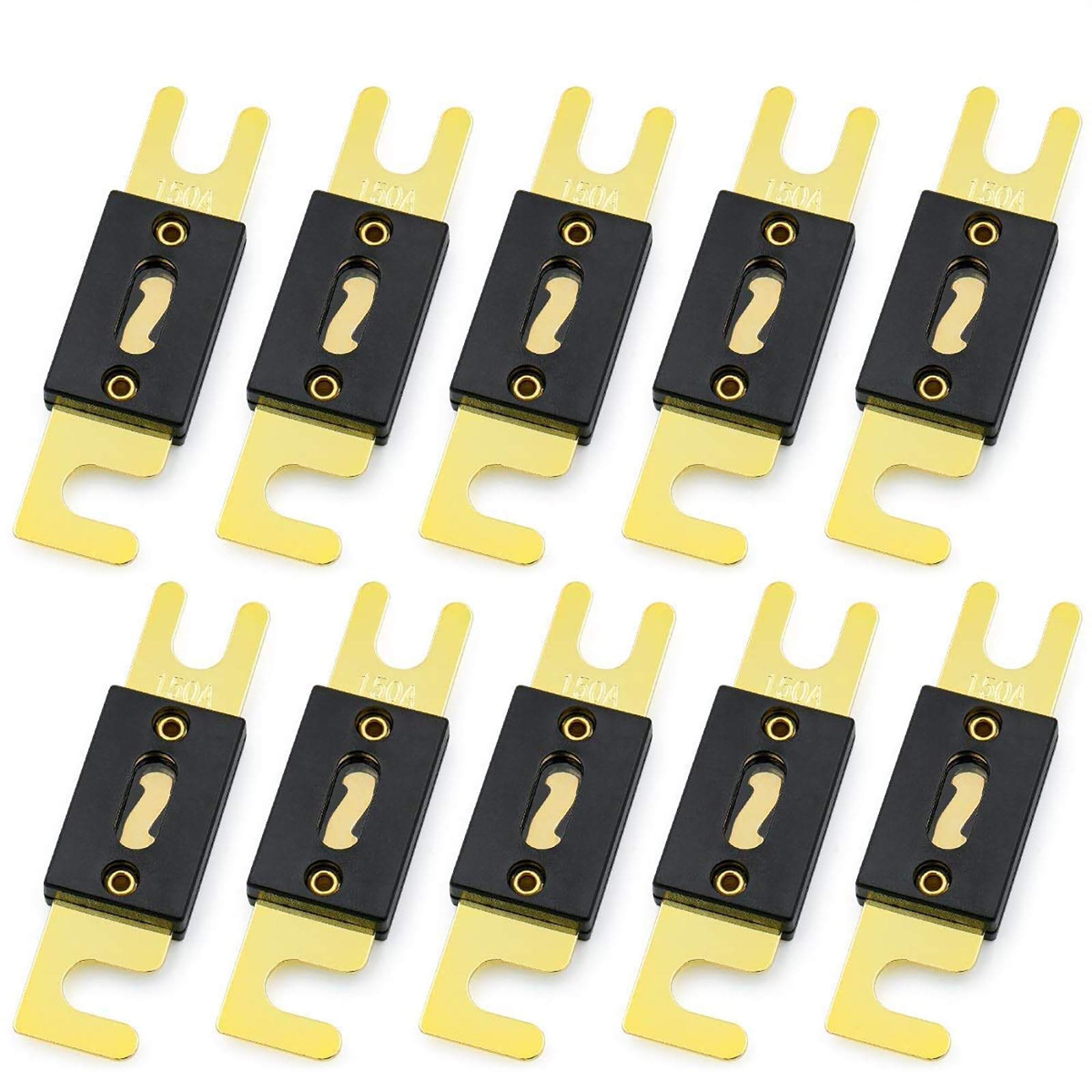 Baomain 3-Pack 40A ANL Fuse Bulk Value Pack with Gold-Plated Terminals for Car Audio, Amplifier, Truck, Boat, RV - 12V/24V Circuit Protection — view 38