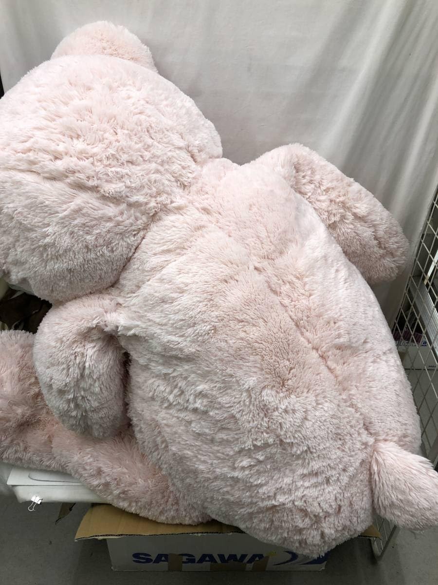 Amazon.co.jp: HUGFUN クマ ぬいぐるみ 大型 ビッグサイズ 全長約142cm