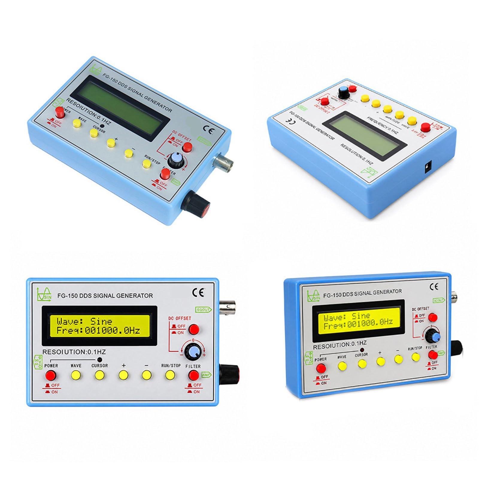 Generatore funzioni DDS per debug della breadboard con