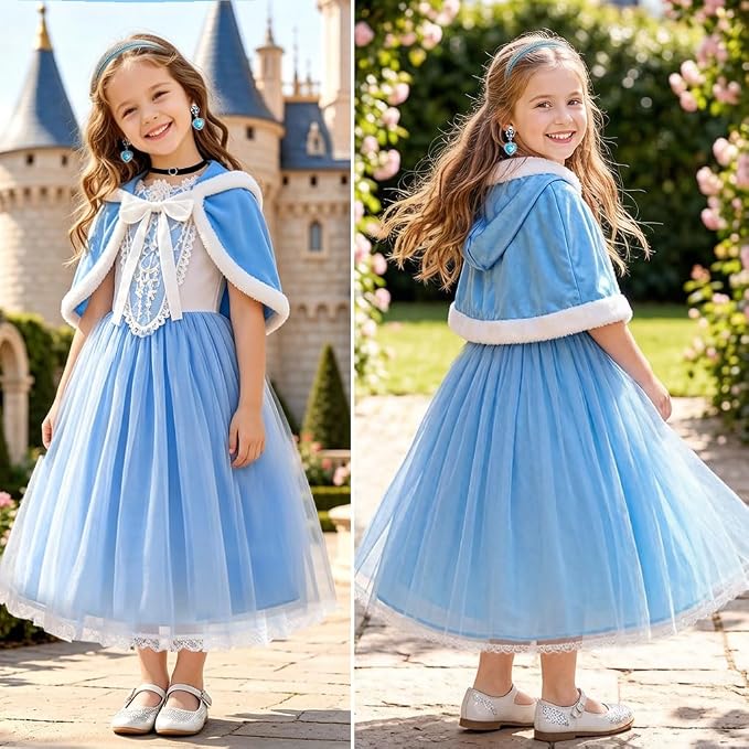 Disfraz de Cenicienta para niñas pequeñas miniatura 3