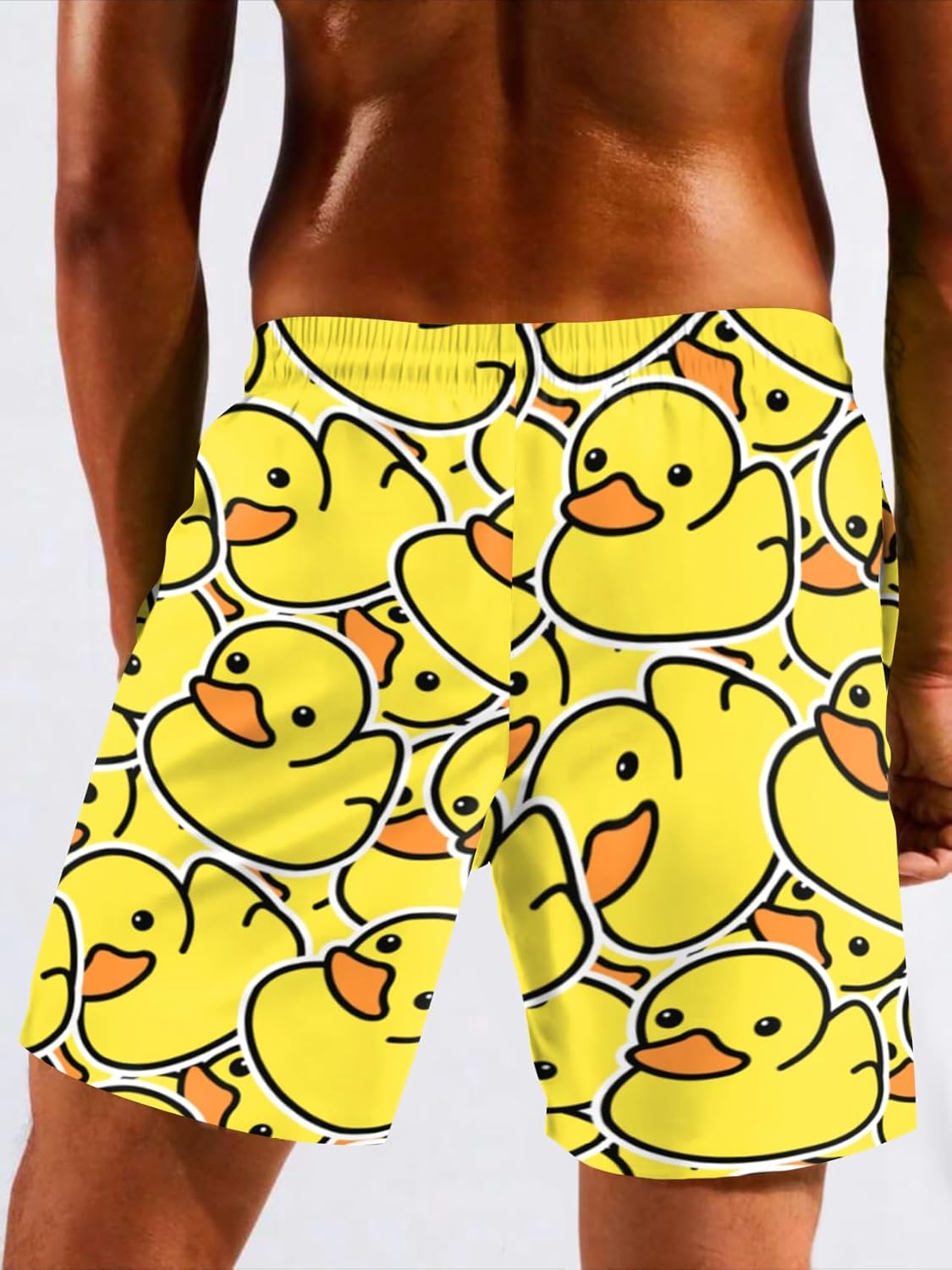 TENGINE Men's Swim Trunk with Compression Liner Quick Dry Board Shorts - Image 5