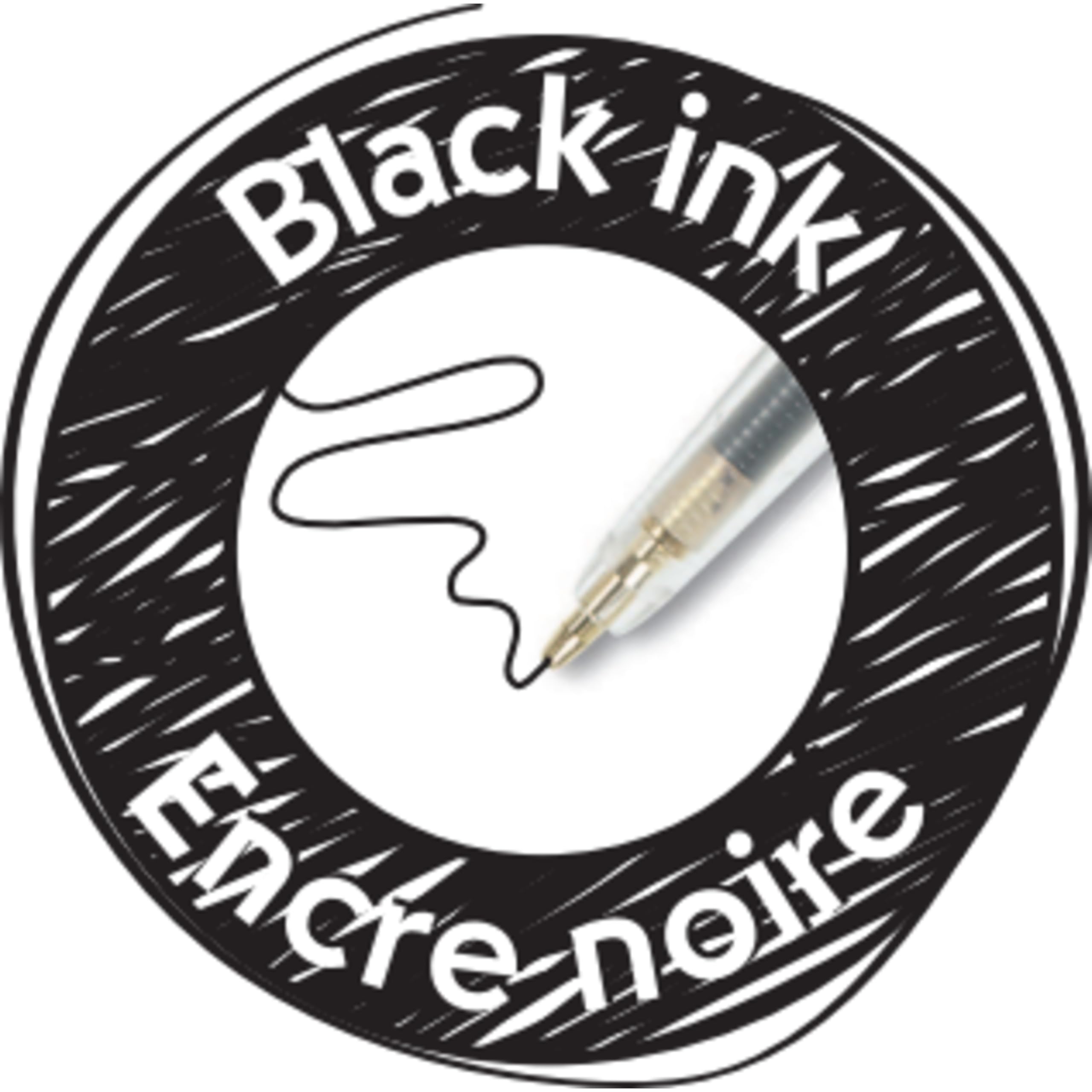 BIC M10 Original Stylos-Bille Rétractables Pointe Moyenne (1,0 mm) - Noir, Boîte de 50